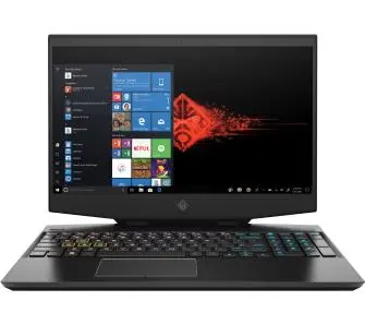 Laptop gamingowy HP Omen 15-dh1000nw 15,6'' 300Hz i7-10750H 16GB RAM 512GB Dysk SSD RTX2080S M-Q Win10 Czarny