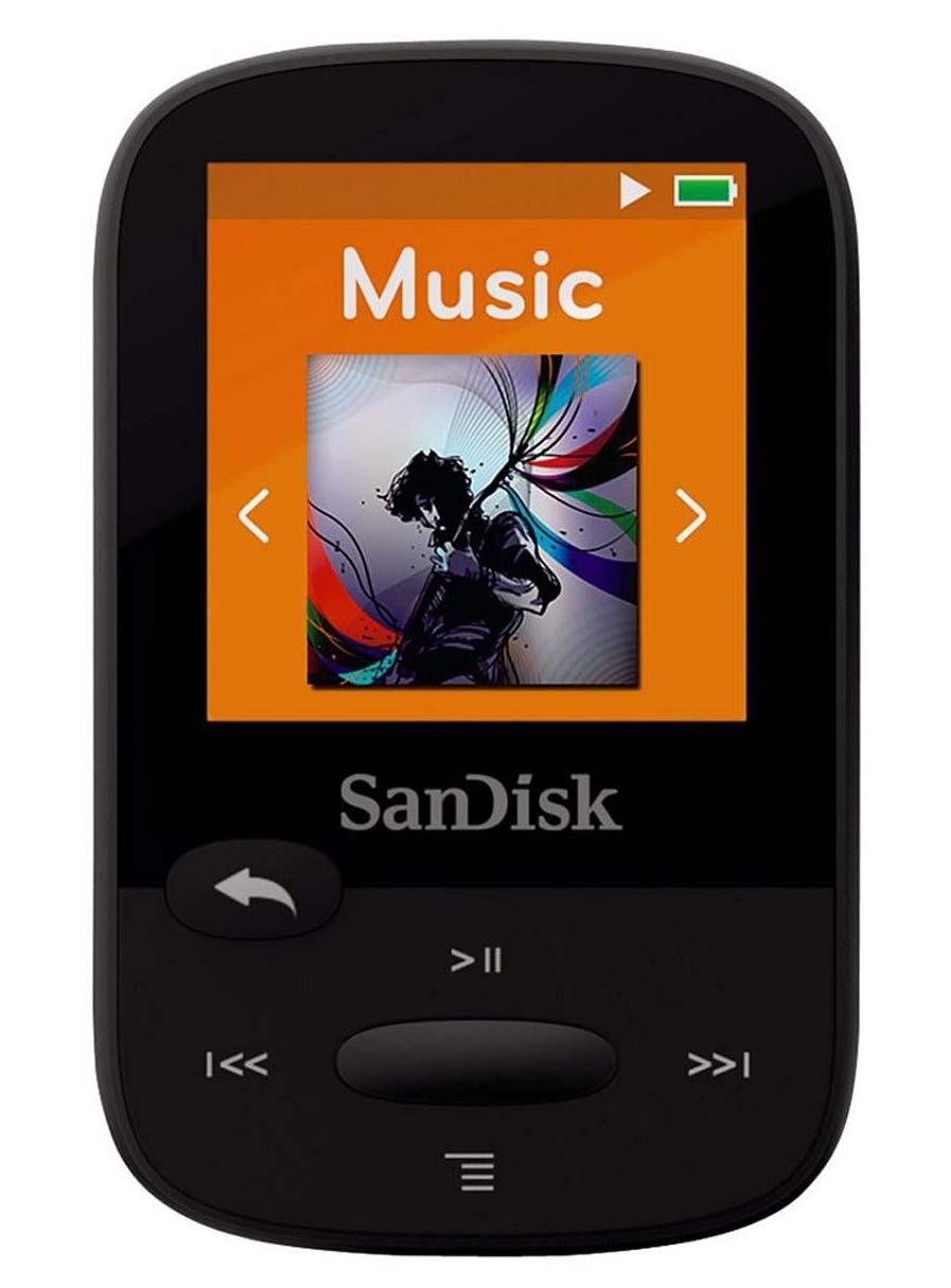 Odtwarzacz MP3 SANDISK Sansa Clip Sport 8GB (czarny)