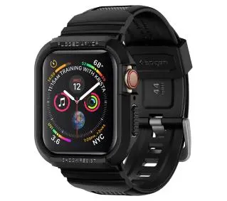 Spigen Rugged Armor Pro Watch Series 5/4 44mm Czarny