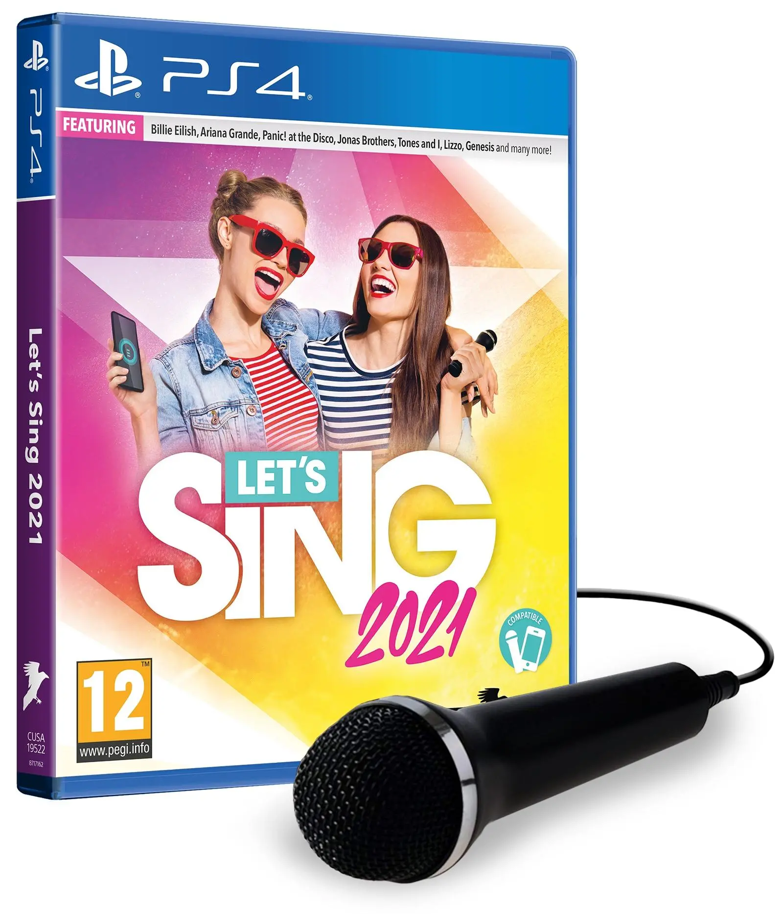 Let's Sing 2021 + mikrofon Gra na PS4 (Kompatybilna z PS5)