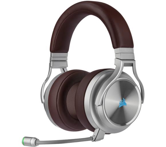słuchawki z mikrofonem Corsair VIRTUOSO RGB WIRELESS SE High-Fidelity Gaming Headset CA-9011181-EU (espresso)
