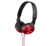 Odtwarzacz Sony NWZ-E384 (czerwony) + słuchawki MDR-ZX310 (czerwony)