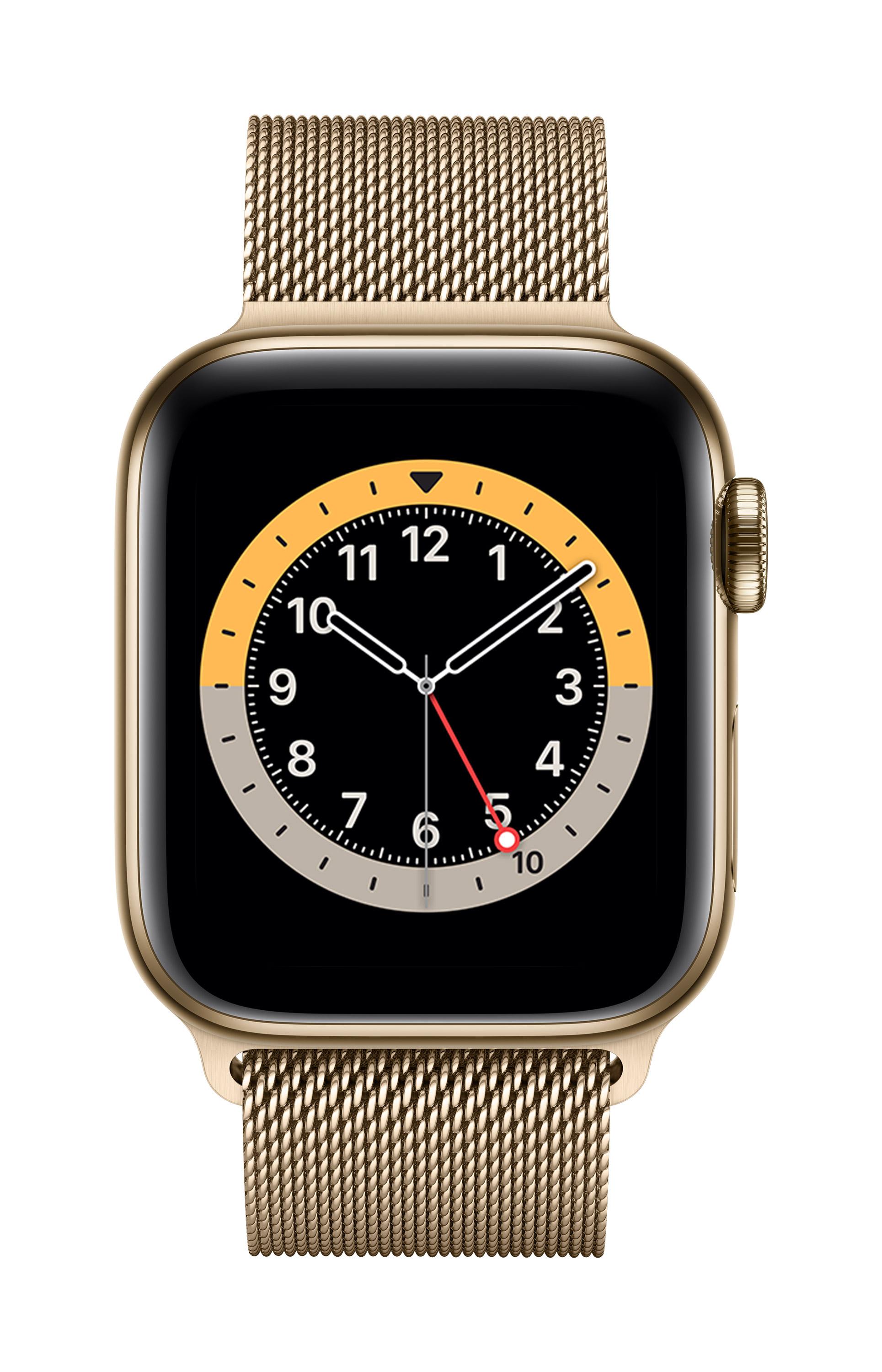 Apple Series 6 Gold Smart selling Watch