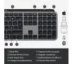 Klawiatura membranowa Logitech MX Keys dla Mac Szary