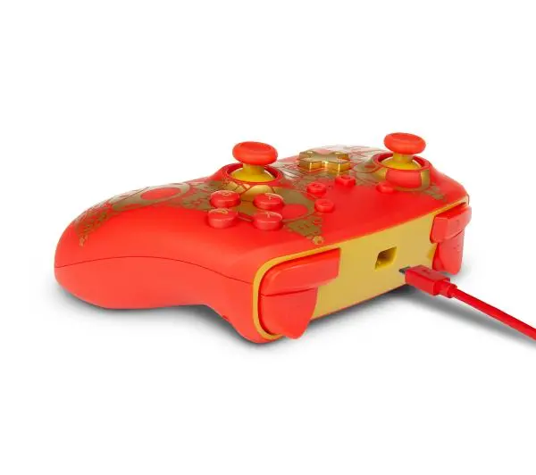 PowerA Enhanced Mario Golden M do Nintendo Switch Przewodowy