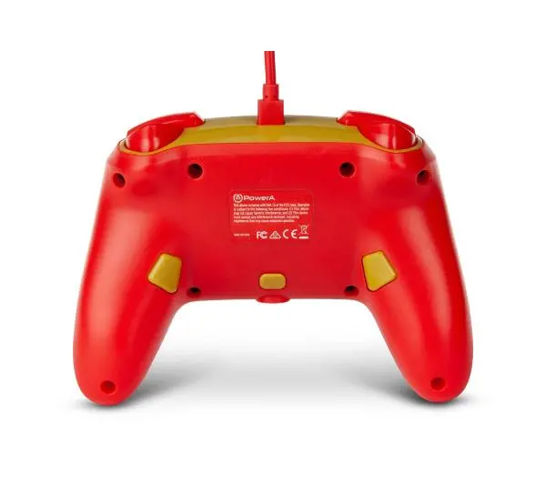 PowerA Enhanced Mario Golden M do Nintendo Switch Przewodowy