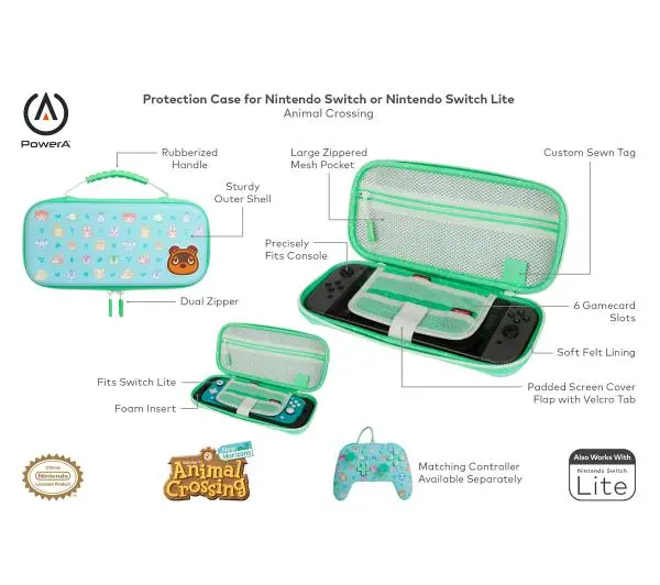 PowerA Protection Case Animal Crossing
