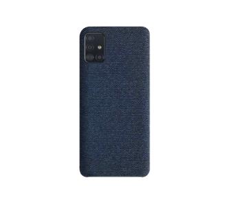 Etui Xqisit Fabric Case Galaxy A51 Niebieski