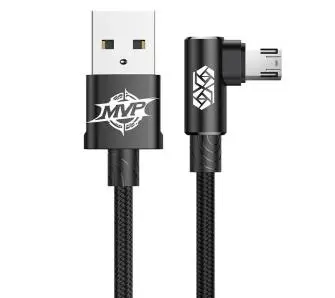 Kabel Baseus kątowy micro USB MVP Elbow 1,5A 2m Czarny