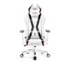 Fotel Diablo Chairs X-Horn 2.0 Normal Size Gamingowy do 160kg Skóra ECO Biało-czarny