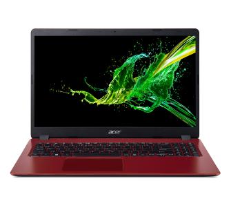 Laptop Acer Aspire 3 A315-56-33RC 15,6"  i3-1005G1 4GB RAM  256GB Dysk Czerwony