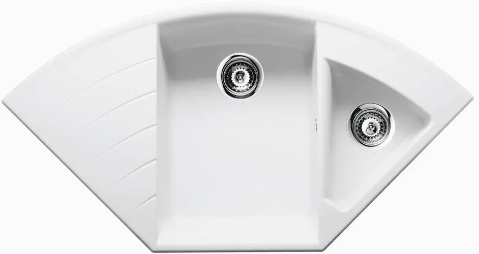 Zlewozmywak Schock Lotus C-150 Granitowy Biały polarny