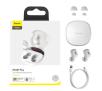 Słuchawki bezprzewodowe Baseus Encok WM01 Plus Dokanałowe Bluetooth 5.0 Biały