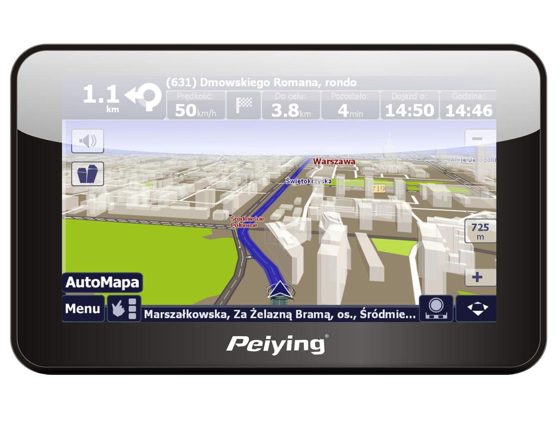 Peiying PY-GPS7005 + AutoMapa Europa