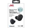 Słuchawki bezprzewodowe JVC HA-A10TBU Dokanałowe Bluetooth 5.0 Czarny