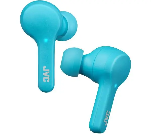 JVC HA-A7TANU Dokanałowe Bluetooth 5.0 Niebieski