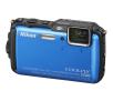Nikon Coolpix AW120 (niebieski) + zestaw akcesoriów