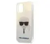 Etui Karl Lagerfeld Iridescent Karl`s Head KLHCP12SPCKHML do iPhone 12 mini