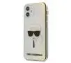 Etui Karl Lagerfeld Iridescent Karl`s Head KLHCP12SPCKHML do iPhone 12 mini