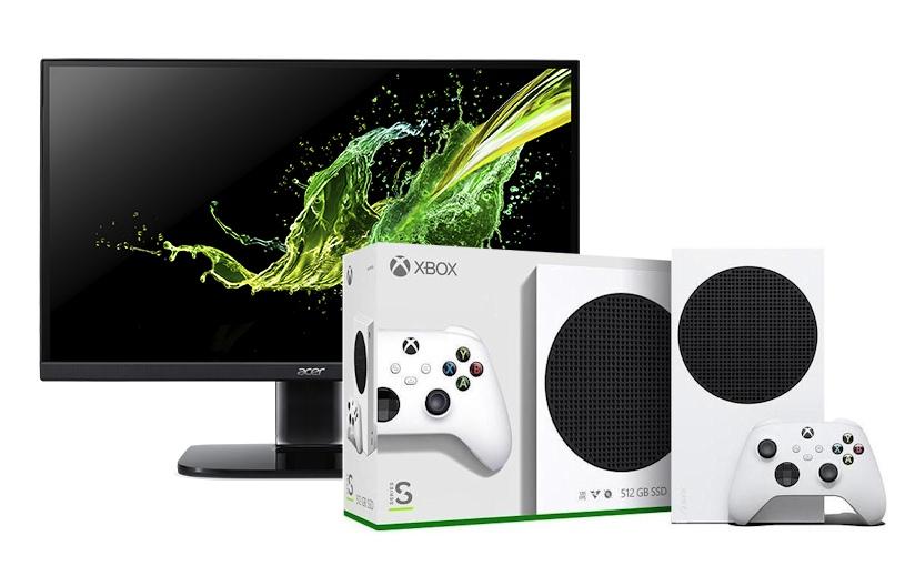 Konsola Xbox Series S 512GB + monitor Acer KA272BI