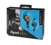 Słuchawki przewodowe Monster iSport Strive Apple (niebieski)