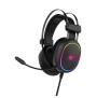 Słuchawki przewodowe z mikrofonem Havit GAMENOTE H2016D RGB Nauszne Czarny