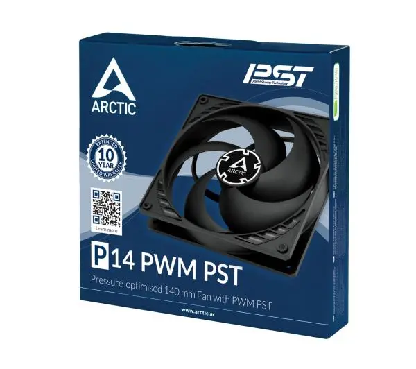 Arctic P14 PWM PST 140mm Czarny