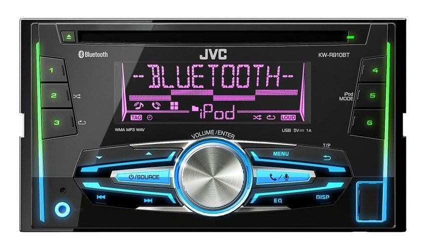 Radioodtwarzacz samochodowy JVC KW-R910BT