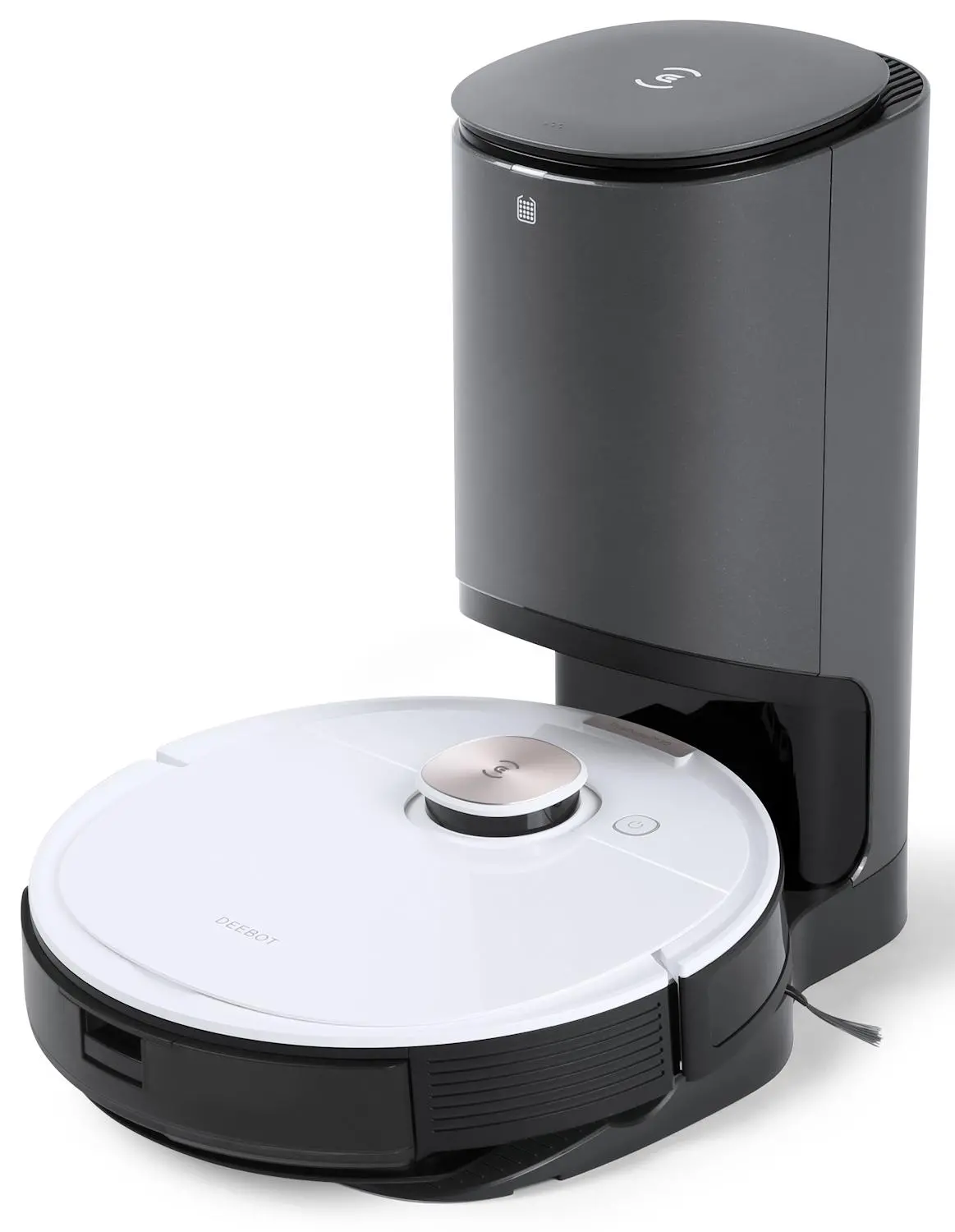 Robot sprzątający Ecovacs Deebot OZMO T8+ Funkcja mopowania Stacja oczyszczająca Tworzenie mapy pomieszczenia 67dB