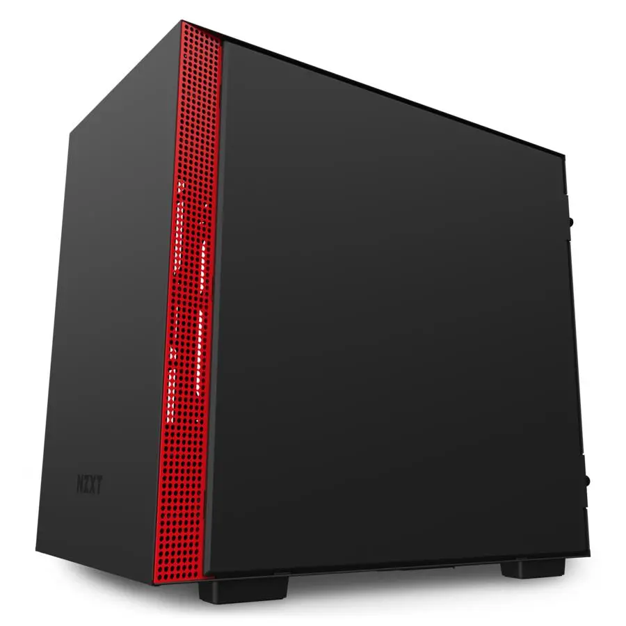 Obudowa NZXT H210i  Czarno-czerwony