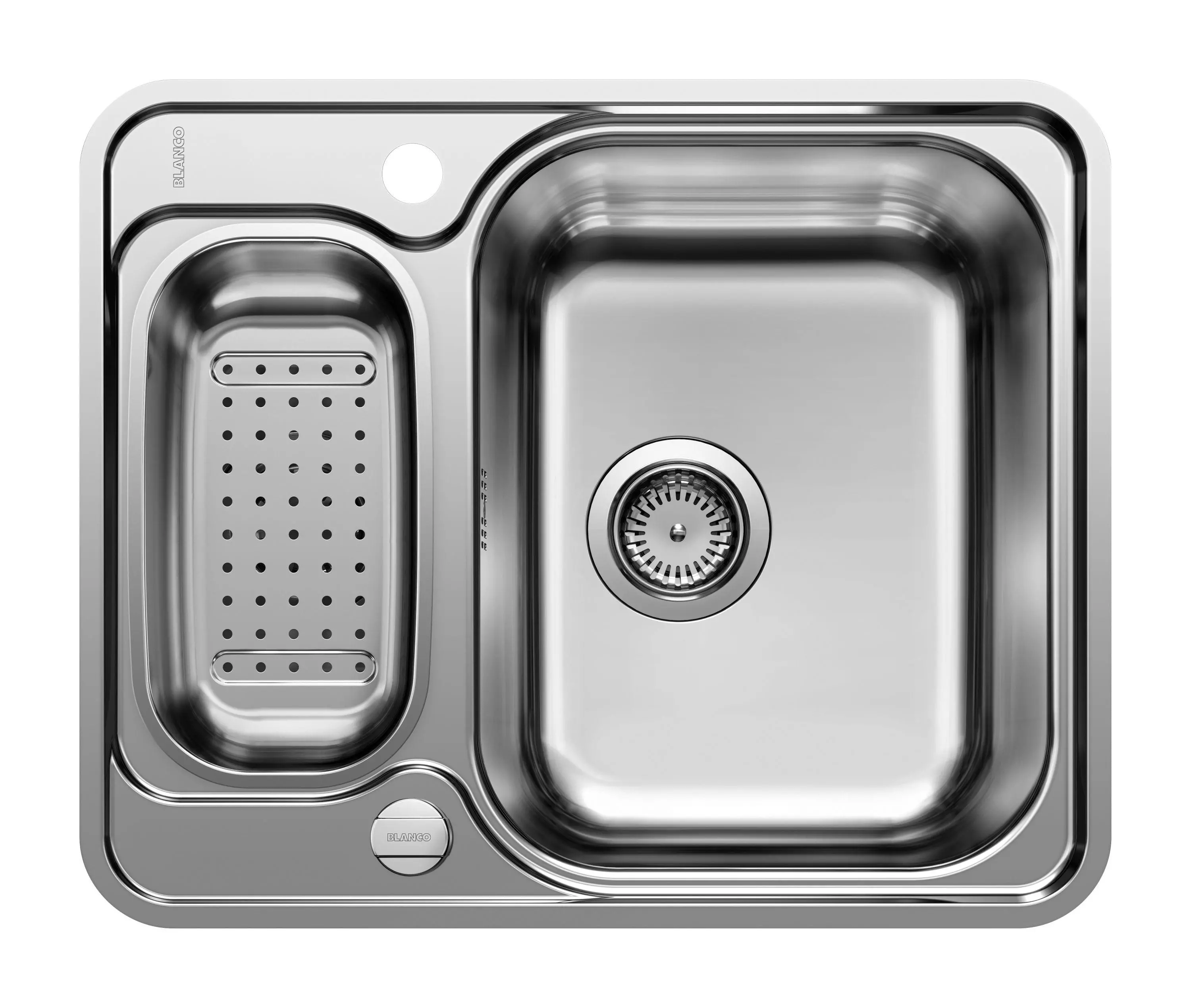 Zlewozmywak Blanco LANTOS 6-IF 516676 Stalowy Srebrny