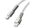 Kabel Baseus USB-C do Lightning Cafule Biały