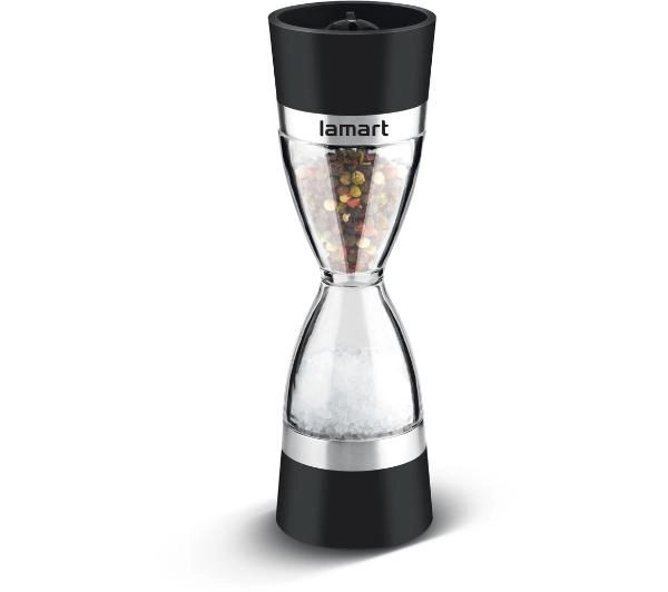 Młynki do soli i pieprzu - Lamart Sandglass LT7045