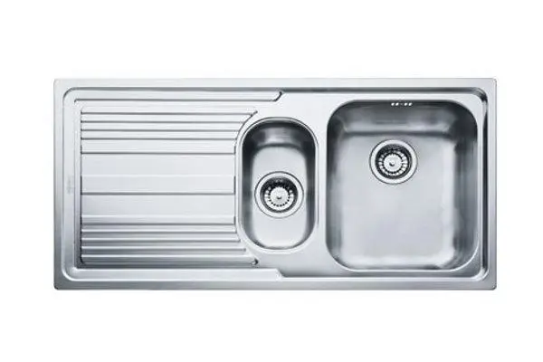 Zlewozmywak Franke Logica Line LLL 651 Komora z prawej strony Stalowy Srebrny