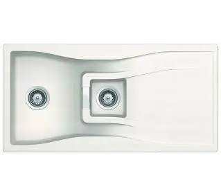 Schock Waterfall D-150 Granitowy Biały polarny - Kup na Raty - RRSO 0%