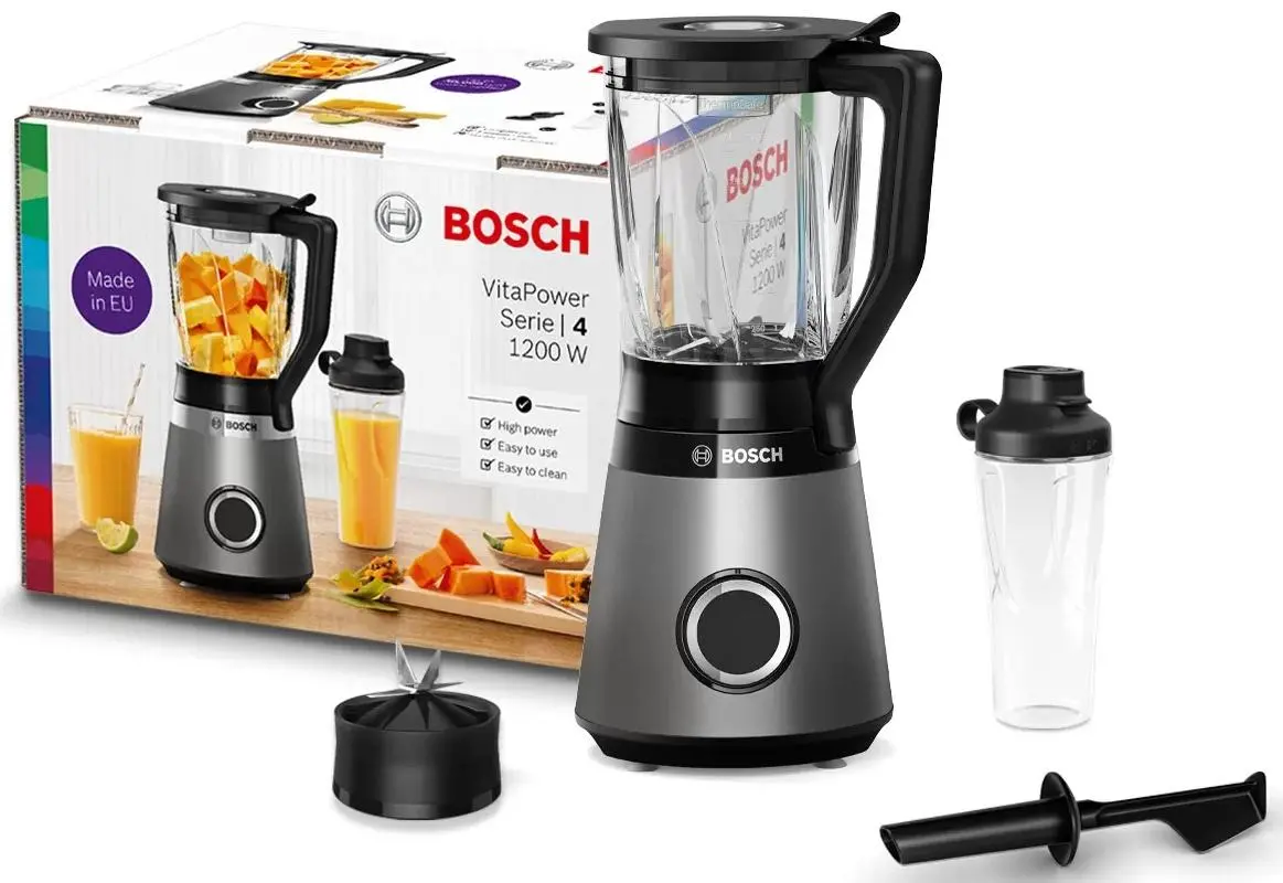 Blender kielichowy Bosch VitaPower Serie 4 MMB6174S 1,5l Butelka