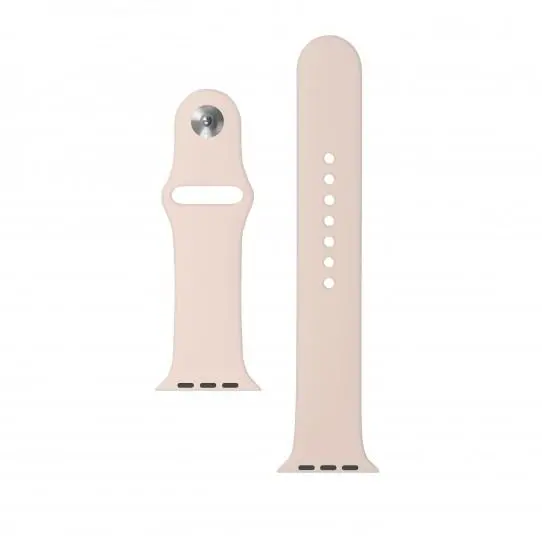 Pasek Xqisit do Watch 42 mm Różowy