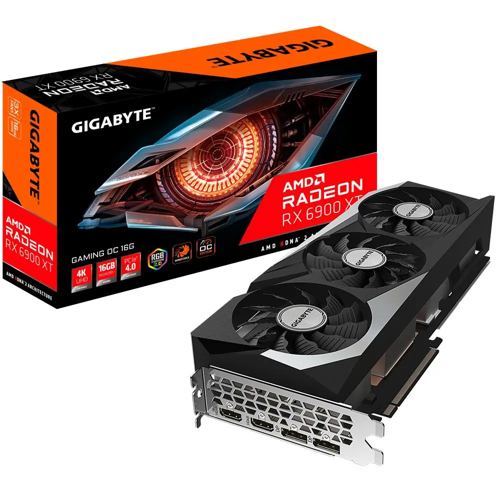 Karta graficzna Gigabyte Radeon RX 6900 XT GAMING OC 16GB GDDR6 256bit