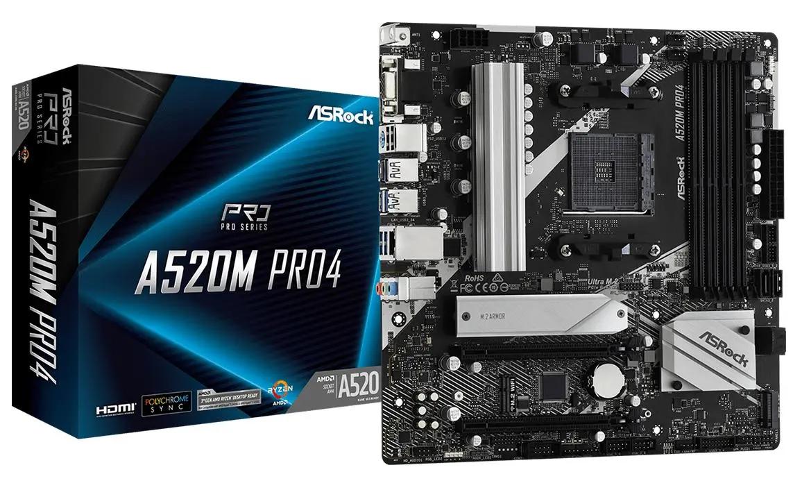 Płyta główna ASrock A520M Pro4