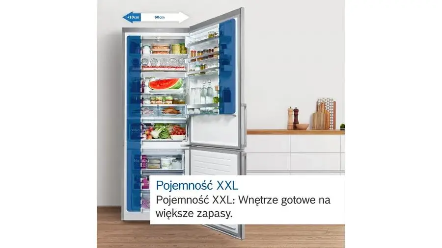 Zamrażarka Bosch GSN54AWDV No Frost
