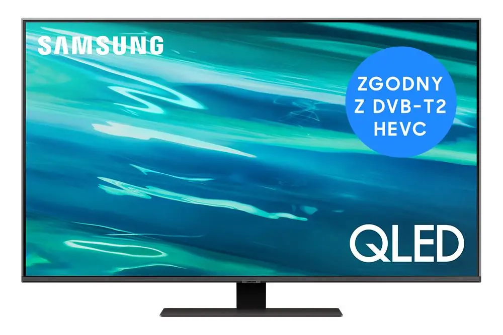 Telewizor Samsung QE55Q80AAT 55" QLED 4K 120Hz Tizen HDMI 2.1 DVB-T2