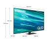 Telewizor Samsung QE55Q80AAT 55" QLED 4K 120Hz Tizen HDMI 2.1 DVB-T2