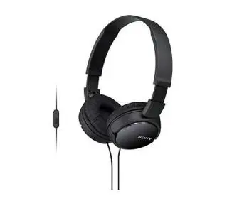 Sony MDR-ZX110AP Nauszne Mikrofon Czarny - ⚡ BESTSELLERY ⚡