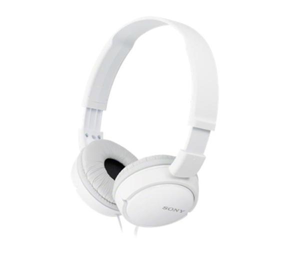 słuchawki przewodowe Sony MDR-ZX110 (biały)