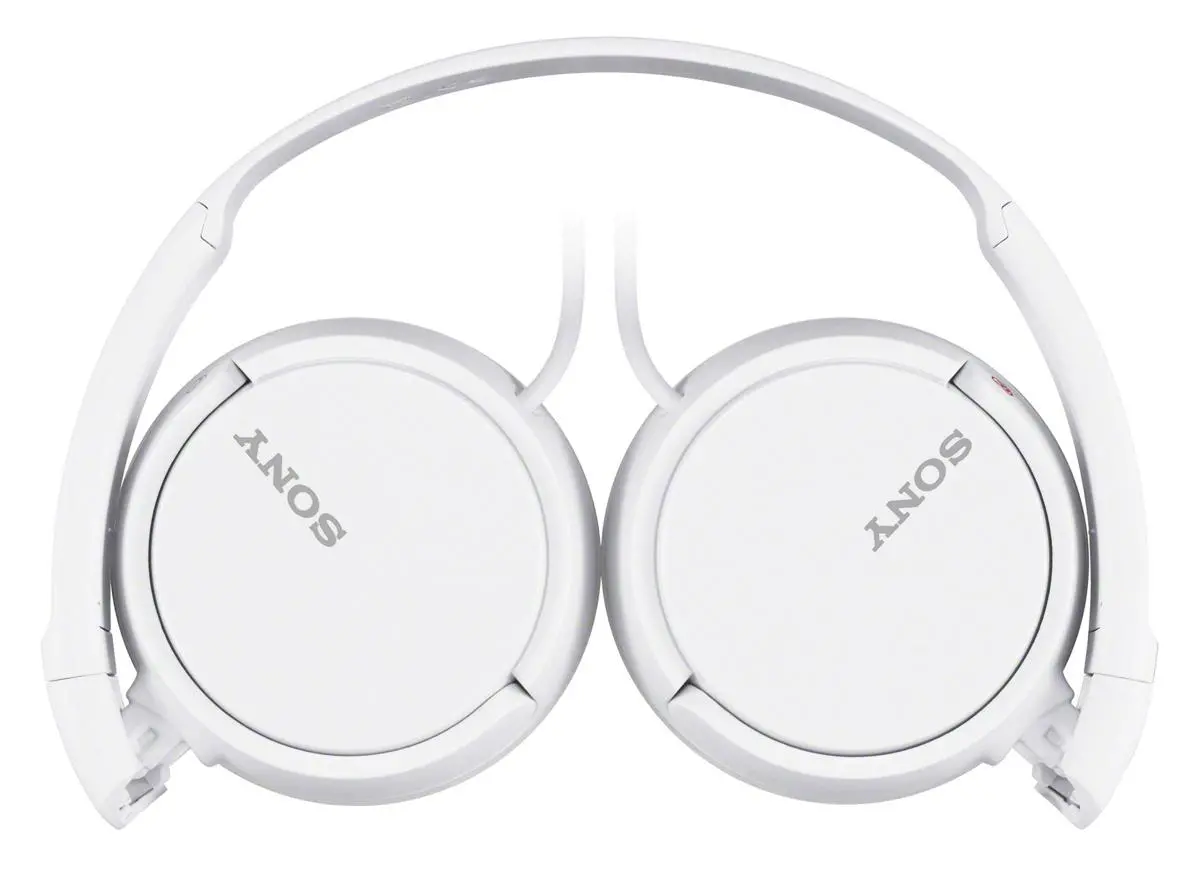 SONY ワイヤレスイヤホン ホワイト Słuchawki przewodowe Sony MDR-ZX110 Nauszne Biały - Opinie