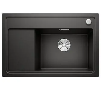 Zlewozmywak Blanco ZENAR XL 6 S 526052 Compact Komora z prawej strony Granitowy Czarny