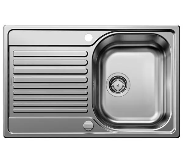 Zlewozmywaki kuchenne - Blanco Tipo 45 S Compact 514104 Stalowy Srebrny