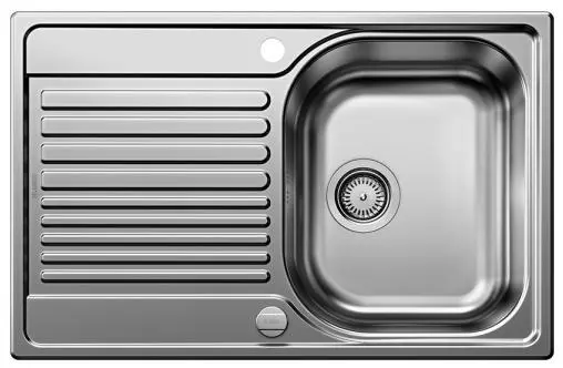 Zlewozmywak Blanco Tipo 45 S Compact 514104 Stalowy Srebrny