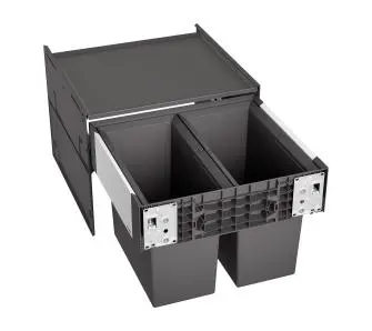 Sortownik odpadów Blanco Select II 50-2 526201 2x19l