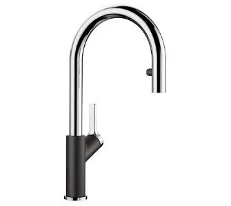 Bateria Blanco Carena-S 526172 Chrom/Czarny Chrom/Wygląd silgranitu